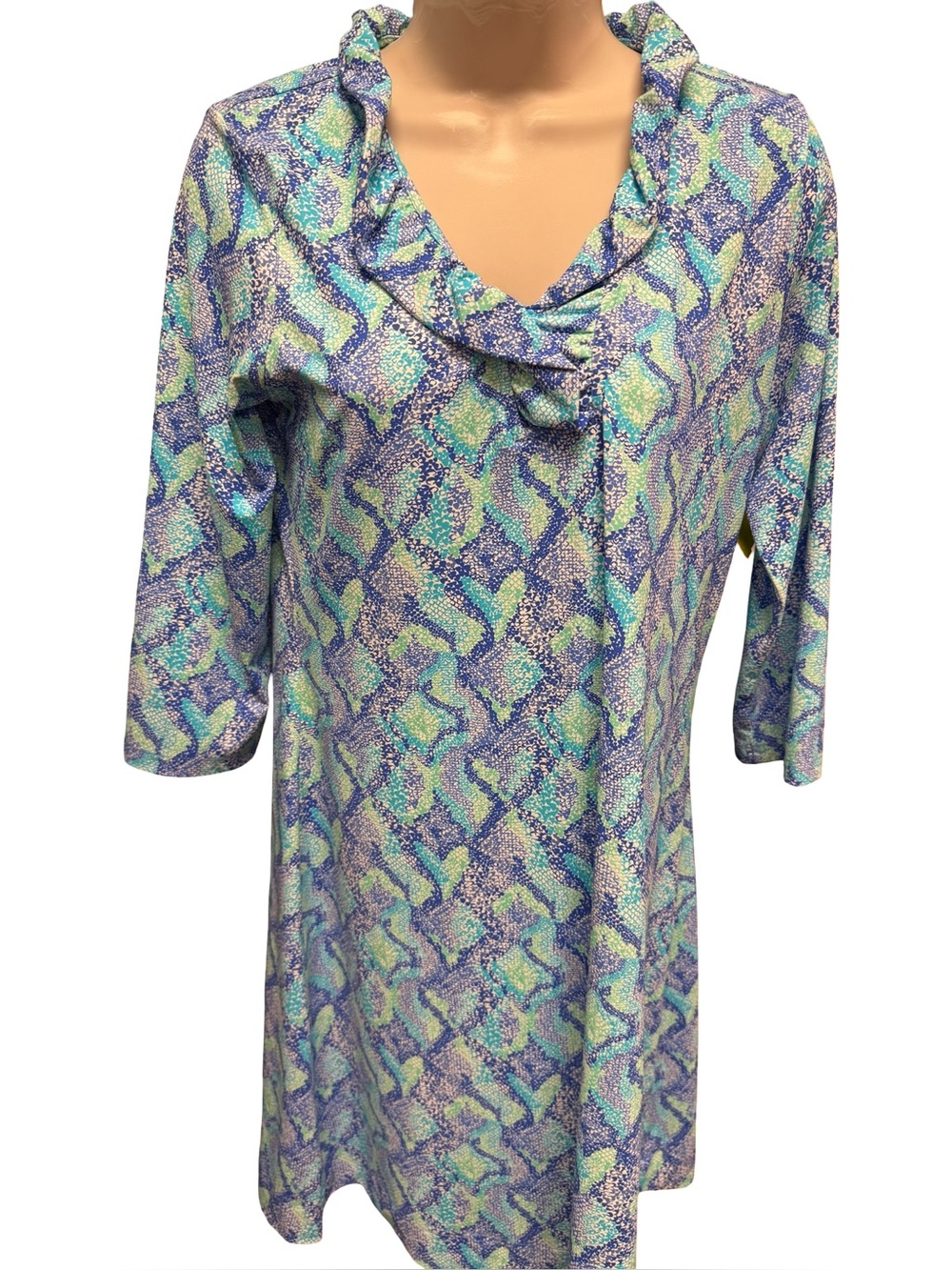 46 / Lulu B 3/4 Sleeve Print Dress Women’s Size XS